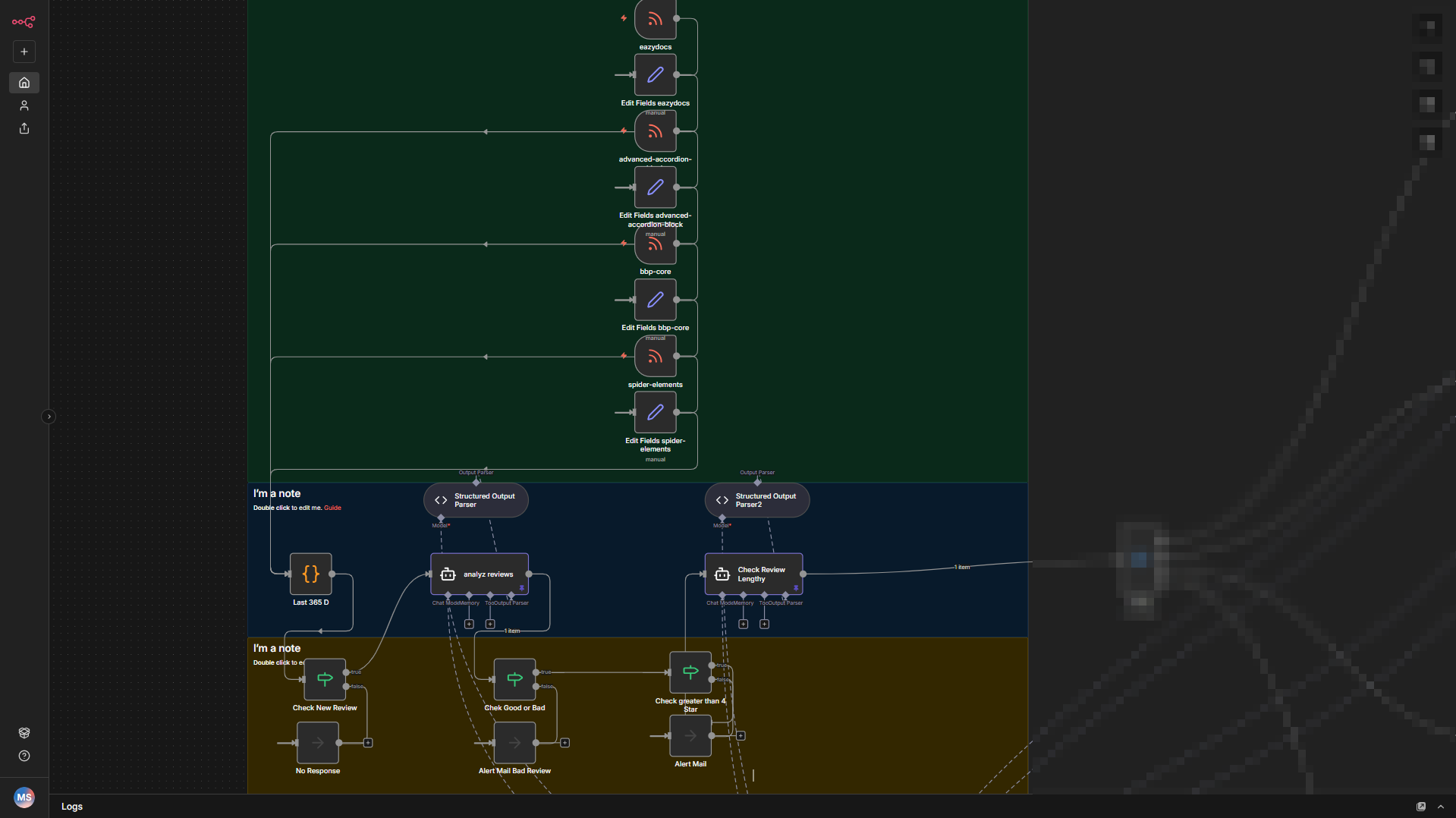 Automated Review Collection & AI-Powered Testimonial Social Posting System screenshot 1