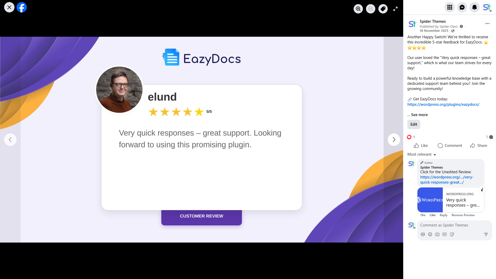 Automated Review Collection & AI-Powered Testimonial Social Posting System screenshot 2