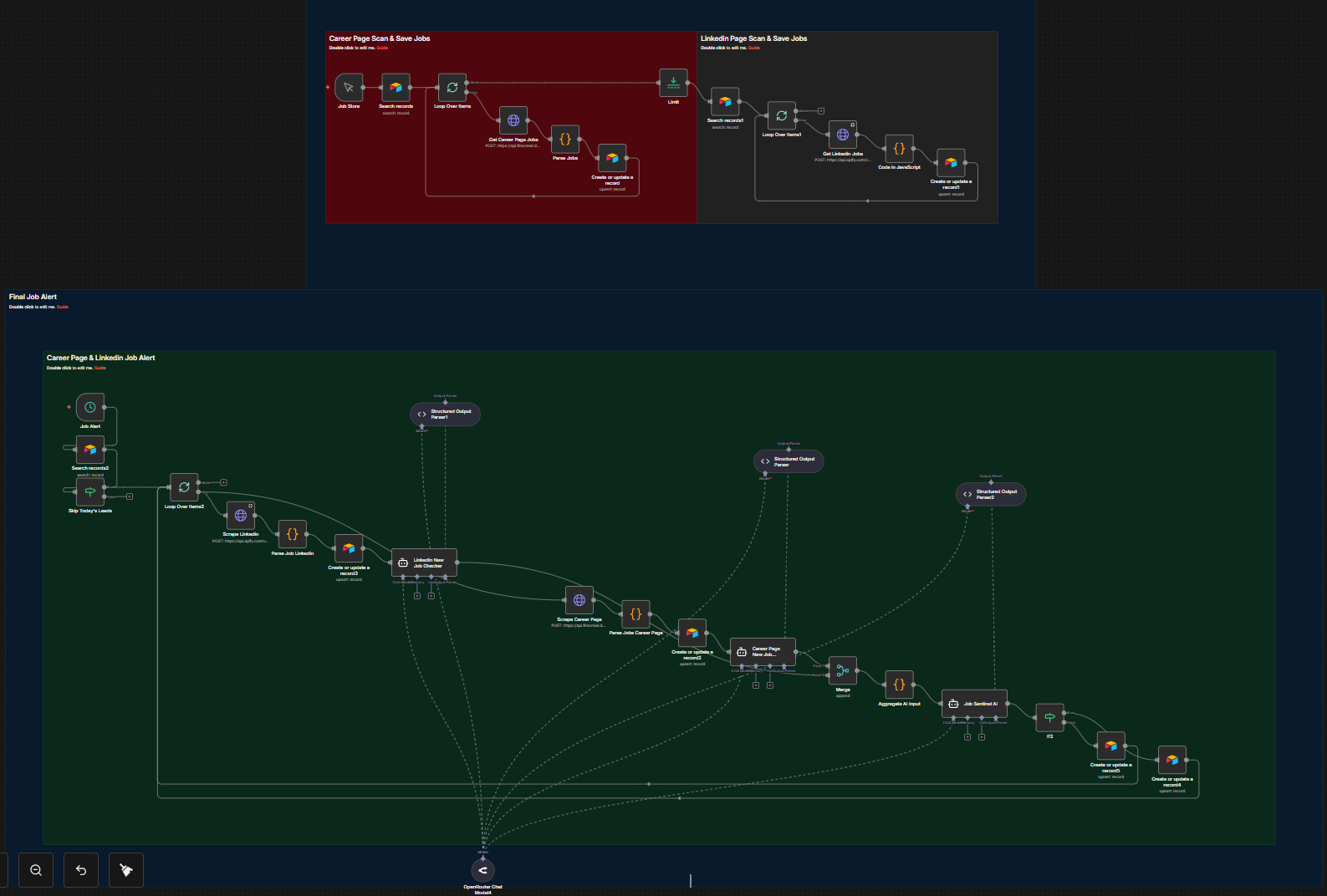 Automated Job Monitoring & AI-Powered Job Detection System